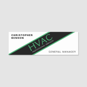 HVAC-technicus Naamplaatje