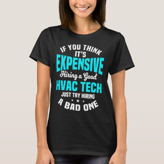 HVAC-technicus Service HVACR-technicus monteur Ins T-shirt (Voorkant)