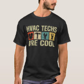 HVAC-techniek HVAC-technicus voor Handyman T-shirt (Voorkant)