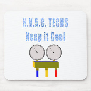 HVAC-technieken houden het bestand Cool.png Muismat