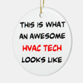 hvac-technologie, geweldige keramisch ornament (Links)