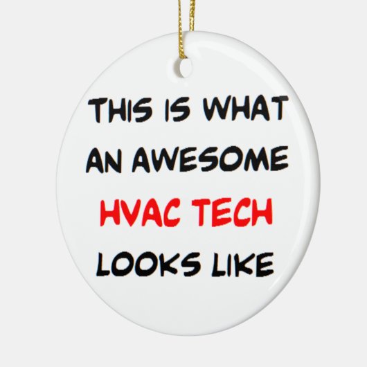 hvac-technologie, geweldige keramisch ornament (Links)