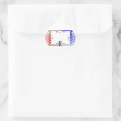 HVAC-theorie in het kort Ronde Sticker (Tas)