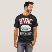 HVAC University We maken dat het WC-diploma's gebe T-shirt (Voorkant volledig)