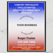 HVAC Verwarming en Airconditioning Flyer (Voorkant)