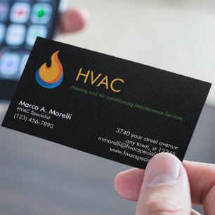 HVAC Verwarming- en Koelspecialisten Visitekaartje