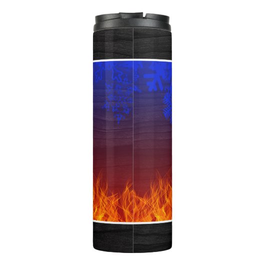 HVAC Verwarming en Lucht Thermosbeker (Achterkant)