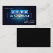 HVAC Visitekaartjes (Voorkant / Achterkant)