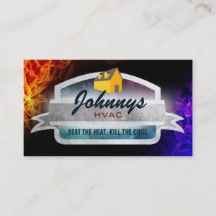 HVAC Visitekaartjes grafisch ontwerp