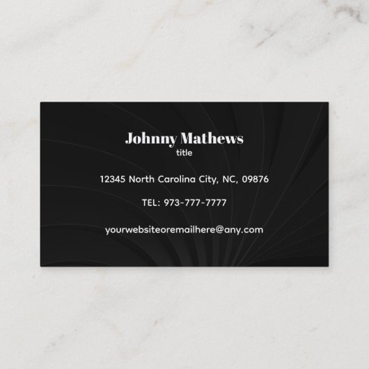 HVAC Visitekaartjes grafisch ontwerp (Achterkant)