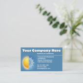  HVAC-Visitekaartjes Visitekaartje (Staand voorkant)