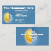  HVAC-Visitekaartjes Visitekaartje (Voorkant / Achterkant)