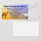  HVAC-Visitekaartjes Visitekaartje (Voorkant / Achterkant)