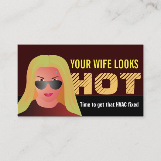 HVAC-Visitekaartjes Visitekaartje (Voorkant)