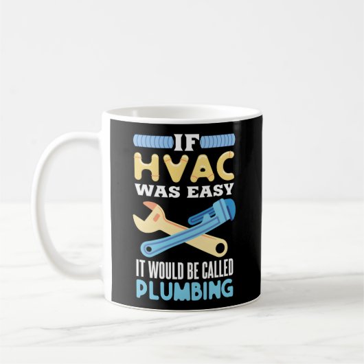 HVAC voor een HVAC-technicus Koffiemok (Links)
