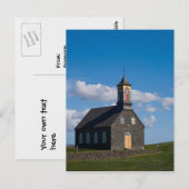 Hvalsneskirkja Briefkaart (Voorkant / Achterkant)