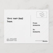 Hvalsneskirkja Briefkaart (Achterkant)