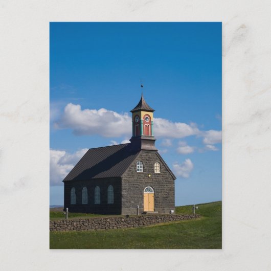 Hvalsneskirkja Briefkaart (Voorkant)