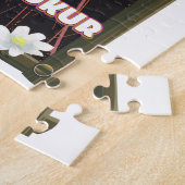 Hvannadalshnkur IJsland reisposter. Legpuzzel (Zijkant)
