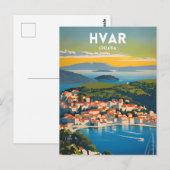 Hvar Briefkaart (Voorkant / Achterkant)