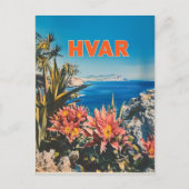 Hvar  briefkaart (Voorkant)