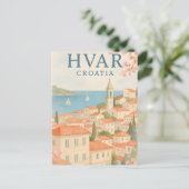 Hvar Island Old Town Briefkaart - Verken de ansich (Staand voorkant)