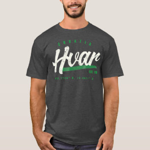 Hvar Kroatië  Retro T-shirt
