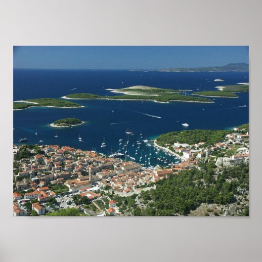 Hvar Pakleni otoci Hrvatska Poster (Voorkant)