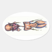 HVB NM, OVALE STICKER (Voorkant)