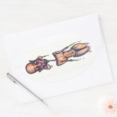 HVB NM, OVALE STICKER (Envelop)