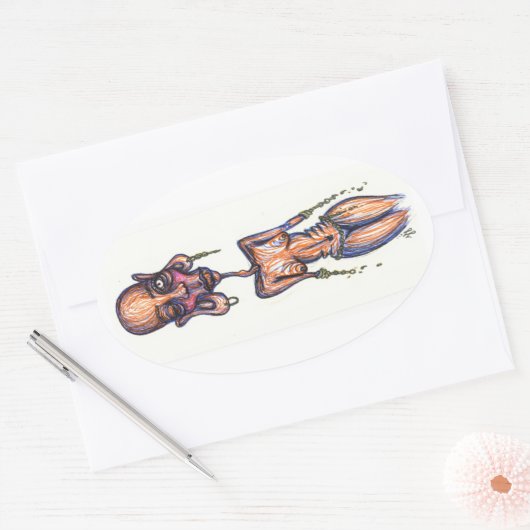 HVB NM, OVALE STICKER (Envelop)