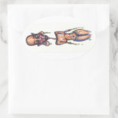 HVB NM, OVALE STICKER (Tas)