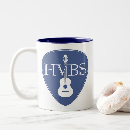 HVBS-Mok Tweekleurige Koffiemok (Met donut)