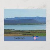 Hverfjall vulkanische krater, IJsland Briefkaart (Voorkant)
