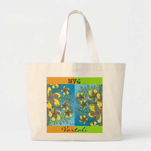 HVG Vartali Flower Bag Grote Tote Bag (Voorkant)