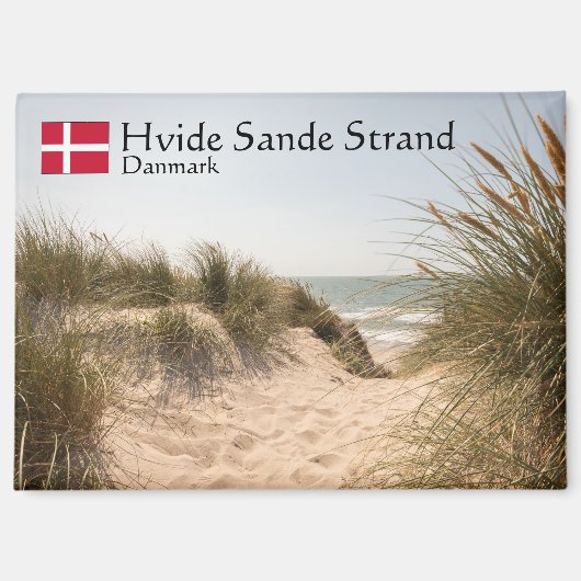 Hvide Sande Denmark Magneet (Voorkant)