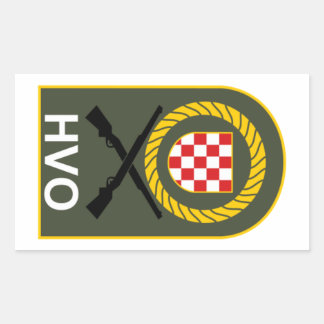 HVO RECHTHOEKIGE STICKER