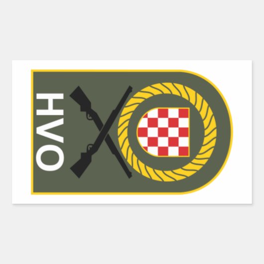 HVO RECHTHOEKIGE STICKER (Voorkant)