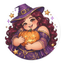 HVU Spooky Season - Dag 1: Heks Sticker