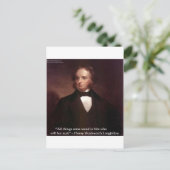 HW Longmede "All Comround" Wisdom Quote Gift Briefkaart (Staand voorkant)