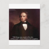 HW Longmede "All Comround" Wisdom Quote Gift Briefkaart (Voorkant)