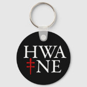 HWA-NE keychain 6/25 (Achterkant)