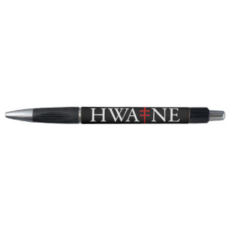 HWA-NE logo pen for events, black 6/25