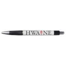 HWA-NE logo pen voor evenementen, wit 6/25