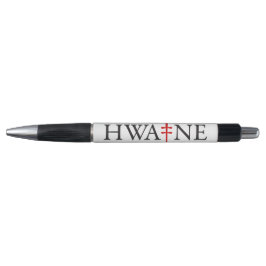 HWA-NE logo pen voor evenementen, wit 6/25