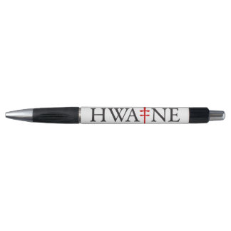 HWA-NE logo pen voor evenementen, wit 6/25