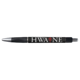 HWA-NE logo pen voor evenementen, zwart 6/25