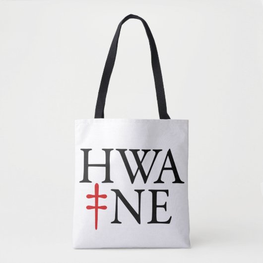 HWA-NE Tote 6/25 Bag (Voorkant)