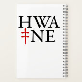 HWA-NE witte notitieboek 6/25 (Achterkant)