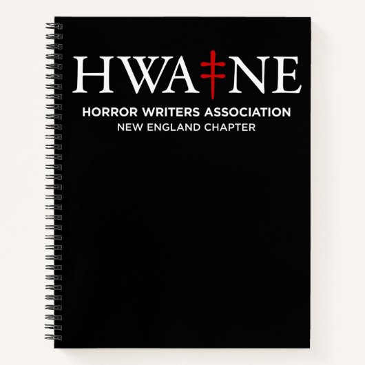 HWA-NE Zwarte Notitieboek 6/25 (Voorkant)